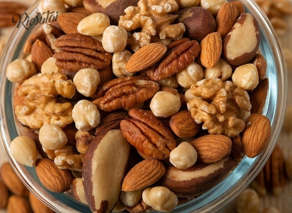 Mišinys riešutų Natūralusis 1kg