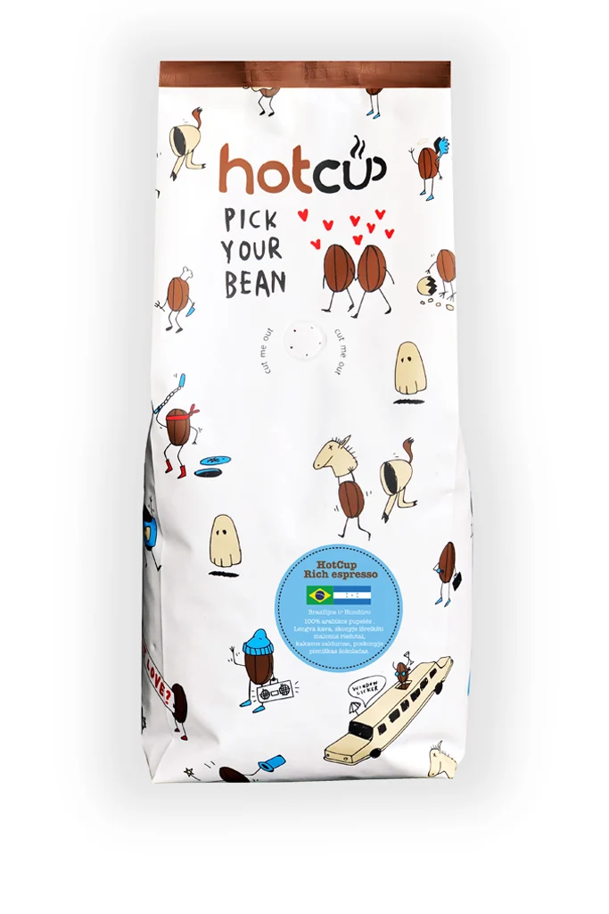 Kava HotCup - Rich espresso 1kg.