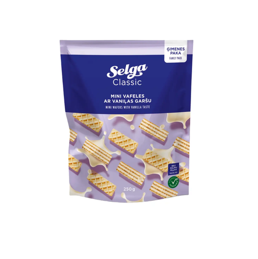 [V28J5ET] Mini vafliai SELGA 250g